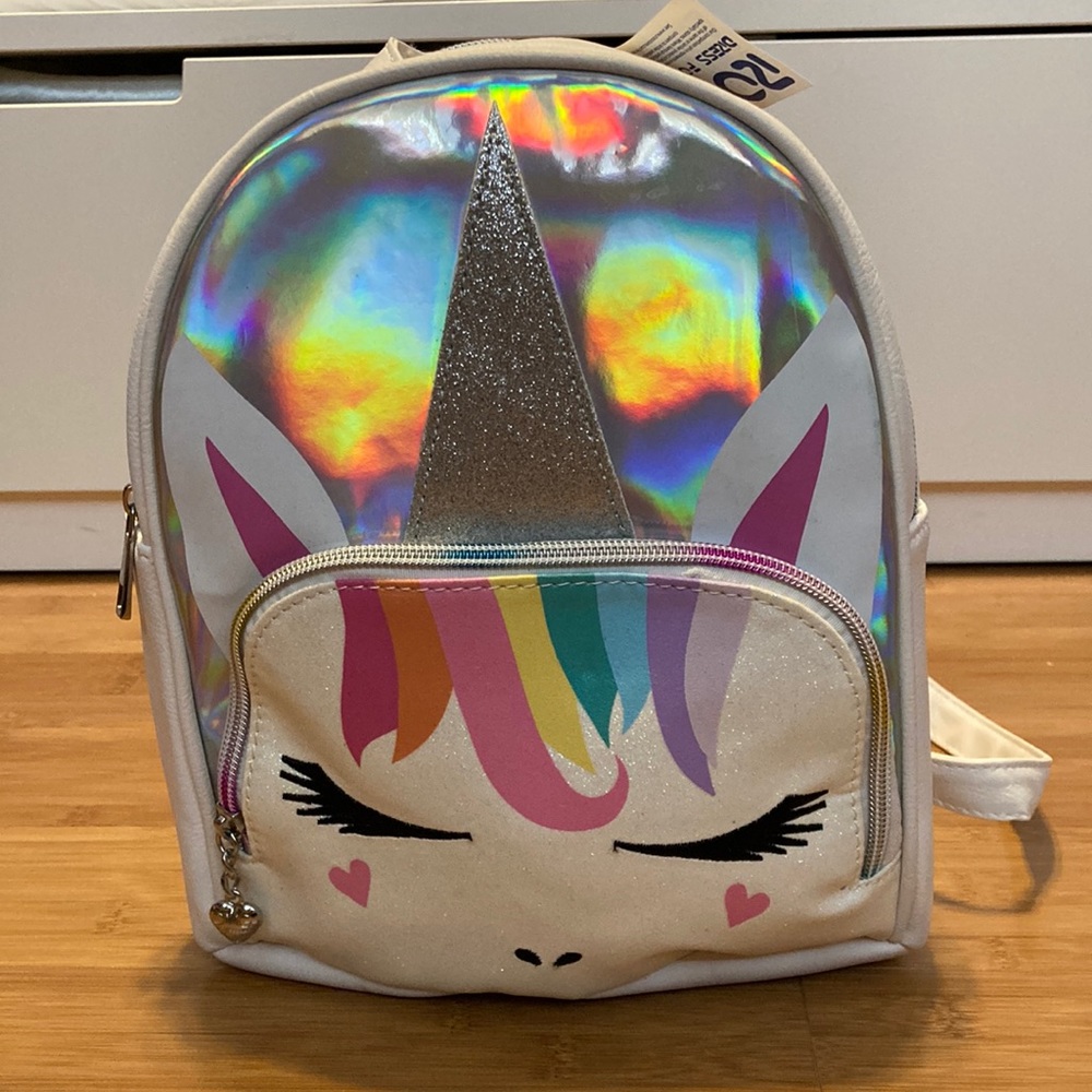 Unicorn mini backpack